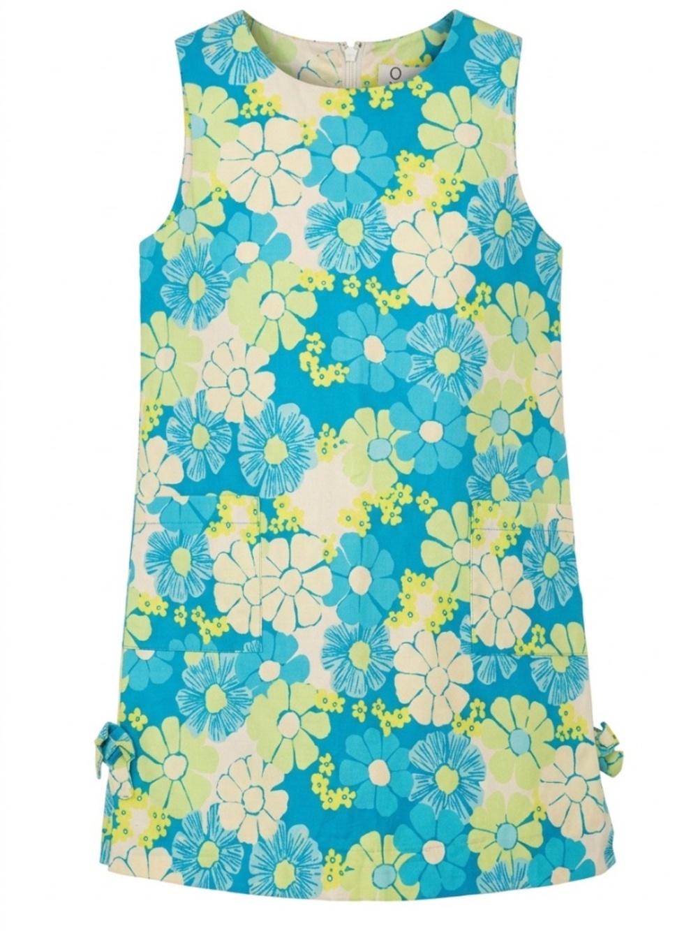 LILLY PULITZER vintage shift floral dress - size 6X